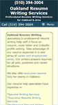 Mobile Screenshot of oaklandresumewriting.com